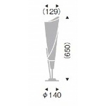 和風照明 スタンドライト コード・中間スイッチ付 器具本体 ENDO(遠藤照明)