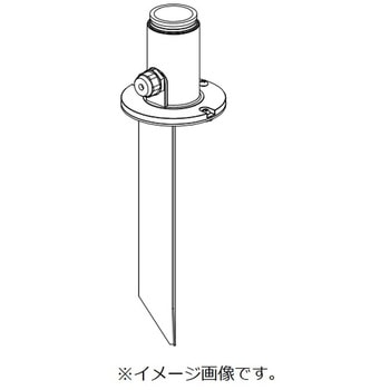 アウトドアライト スリムローポール JDR-mini TYPE スパイク ENDO(遠藤照明)