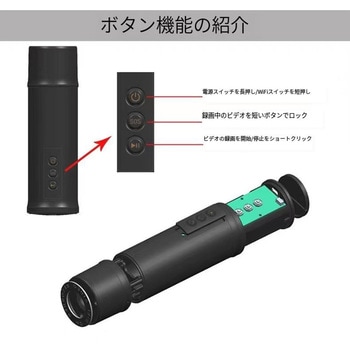 ヘルメット用ドライブレコーダー 前方レンズタイプ グリーンクロス