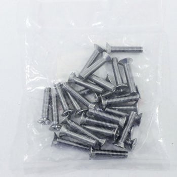 M4x20mm 皿頭小ねじ(ステンレス/有磁性/30本) - エスコ