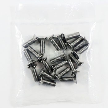 M5x16mm 皿頭小ねじ(ステンレス/有磁性/20本) エスコ
