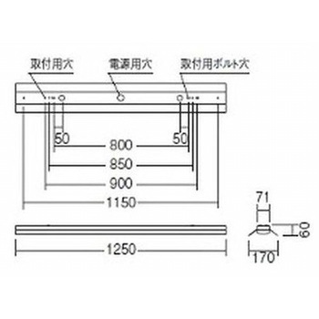軒下用ベースライト SDシリーズ ENDO(遠藤照明)