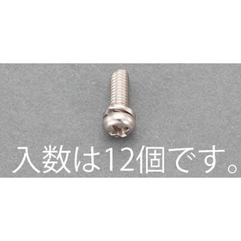 M5x30mm 鍋頭セムス小ねじ(ステンレス/P=2) エスコ