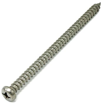 M6 x100mm  鍋頭タッピングビス(ステンレス製/10本) エスコ