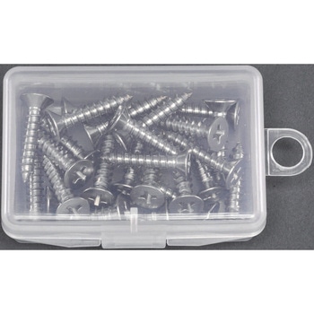 M4 x 30mm  皿頭タッピングビス(ステンレス製/18本) エスコ