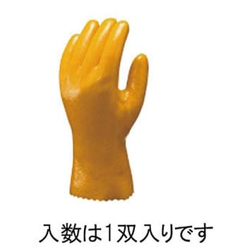 [LL] 手袋(耐油/塩化ビニール・綿裏) エスコ