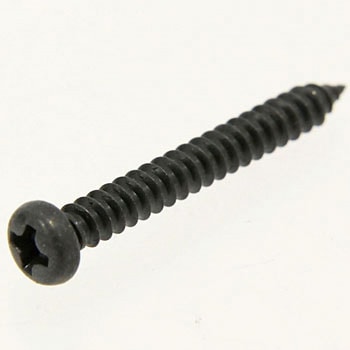 M3x25mm ナベ頭タッピングビス(ステンレス/黒色/26本) エスコ