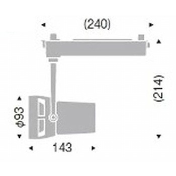 生鮮食品用照明 F240 フレッシュE ENDO(遠藤照明)