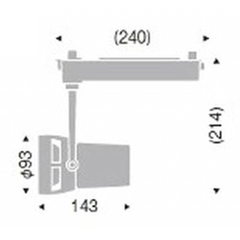生鮮食品用照明 F240 フレッシュE ENDO(遠藤照明)