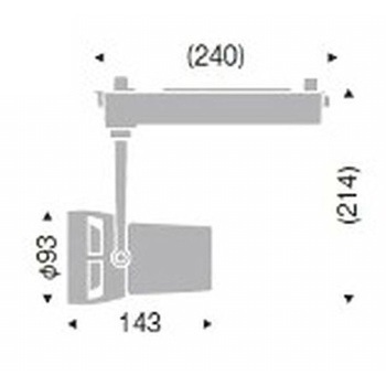 生鮮食品用照明 F240 フレッシュEE ENDO(遠藤照明)