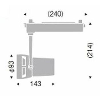 生鮮食品用照明 F240 フレッシュN ENDO(遠藤照明)