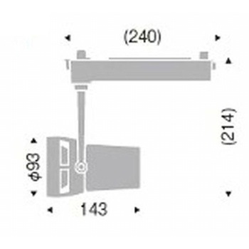 生鮮食品用照明 F240 フレッシュD ENDO(遠藤照明)