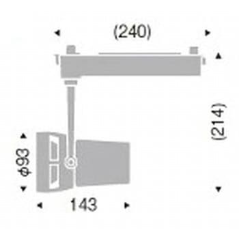 生鮮食品用照明 F240 フレッシュD ENDO(遠藤照明)