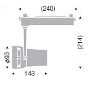 生鮮食品用照明 F240 フレッシュF ENDO(遠藤照明)