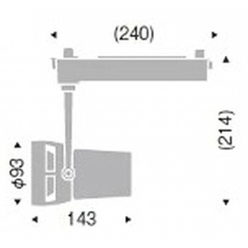 生鮮食品用照明 F240 フレッシュF ENDO(遠藤照明)