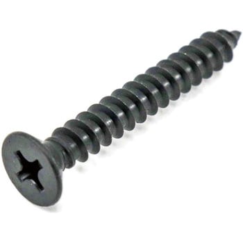M4x30mm 皿頭タッピングビス(ステンレス/黒色/20本) エスコ