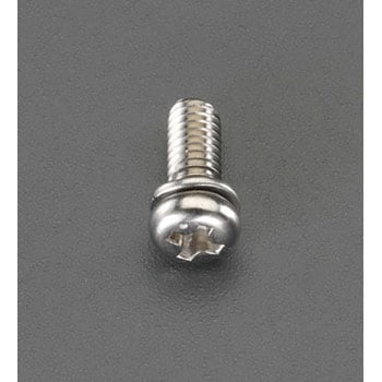 M3x 8mm 鍋頭セムス小ねじ(ステンレス/P=2) エスコ