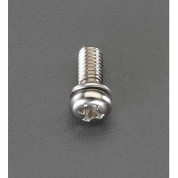 M5x20mm 鍋頭セムス小ねじ(ステンレス/P=2) エスコ