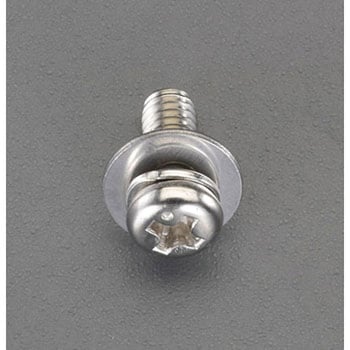 M3x 6mm 鍋頭セムス小ねじ(ステンレス/P=3) エスコ