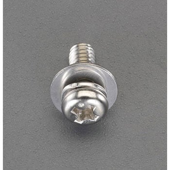 M3x 8mm 鍋頭セムス小ねじ(ステンレス/P=3) エスコ