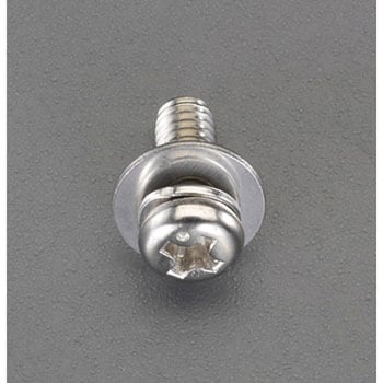 M3x10mm 鍋頭セムス小ねじ(ステンレス/P=3) エスコ