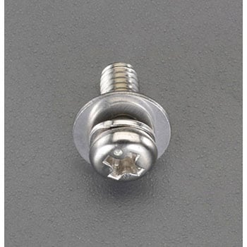 M3x16mm 鍋頭セムス小ねじ(ステンレス/P=3) - エスコ