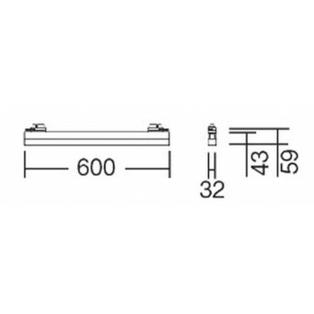 施設照明 デザインベースライト リニア32 器具本体 ENDO(遠藤照明)