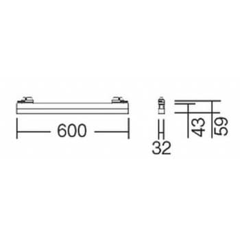 施設照明 デザインベースライト リニア32 器具本体 ENDO(遠藤照明)