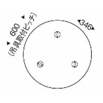 ペンダントライト 吸音パネル照明 AbitaExcel ワイヤーアジャスター付 器具本体 ENDO(遠藤照明)