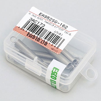 6.3x0.8 / 61.1mm 引きスプリング(ステンレス/5本) エスコ