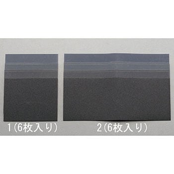 93x230mm 耐水ペーパーセット(6枚) エスコ