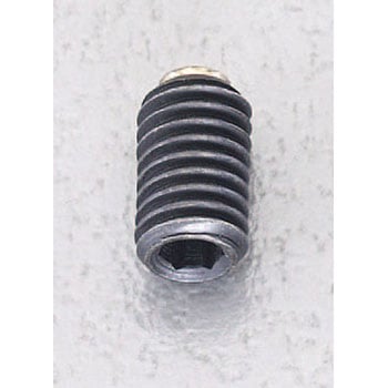 M10x16mm 六角穴付止ねじ(真鍮パッド/鉄) エスコ