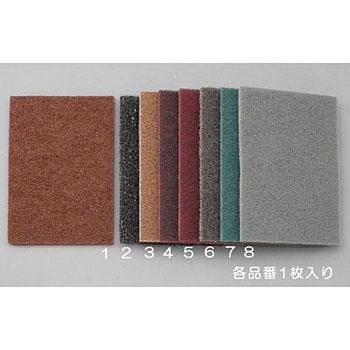 150x230mm/#800 工業用パッド( 1枚) エスコ