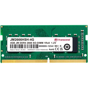 ノートPC用メモリ DDR4-2666 トランセンド