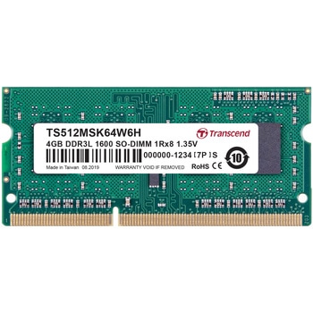 ノートPC用メモリ DDR3L-1600 トランセンド