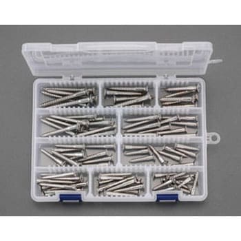 M4.8-M6.2 皿頭木ねじセット(ステンレス製) エスコ