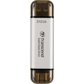 スティック型ポータブルSSD TypeA&C両対応 トランセンド