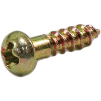M2.4x10mm 鍋頭木ねじ(鉄クロメート/40本) エスコ