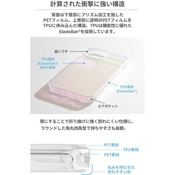 [iPhone 12/12 Pro専用]HIGHER ハイブリッドケース HIGHER