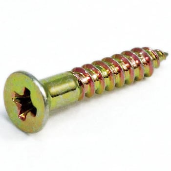 M2.7x16mm 皿頭木ねじ(鉄クロメート/45本) - エスコ