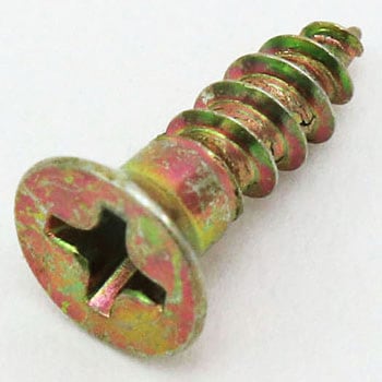 M3.5x13mm 皿頭木ねじ(鉄クロメート/30本) エスコ