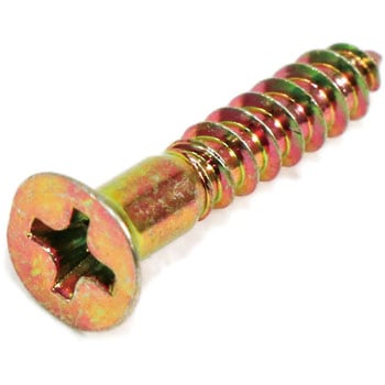 M3.5x20mm 皿頭木ねじ(鉄クロメート/30本) エスコ