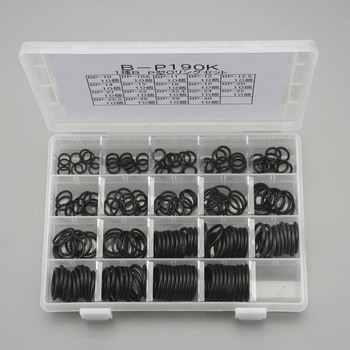 オーリングセット(19サイズ) - エスコ