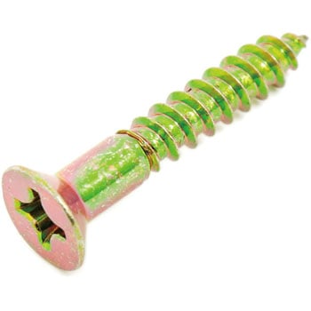 M5.1x32mm 皿頭木ねじ(鉄クロメート/14本) エスコ