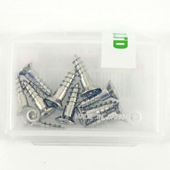 M4.1x16mm 皿頭木ねじ(真鍮製/10本) - エスコ