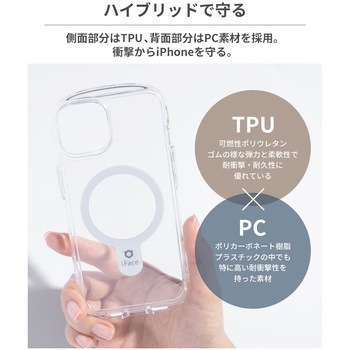 [iPhone 15 Pro専用]iFace Look in Clear Hybrid Magneticケース iFace