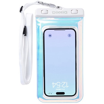 [各種スマートフォン対応]DIVAID フローティング防水ケース ワイドサイズ ショルダーストラップ DIVAID