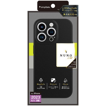 TR-IP23M3-NNSL-TFBK iPhone 15 Pro [NUNO] MagSafe�Ή� �o�b�N�P�[�X �g���j�e�B 50691876