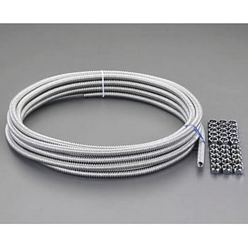 呼20/G 3/4" ナットセット (フレキパイプ用) エスコ