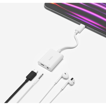 RockStar 3.5mmオーディオ + USB-C充電アダプター BELKIN(ベルキン)